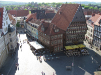Die schöne Hildesheimer Altstadt